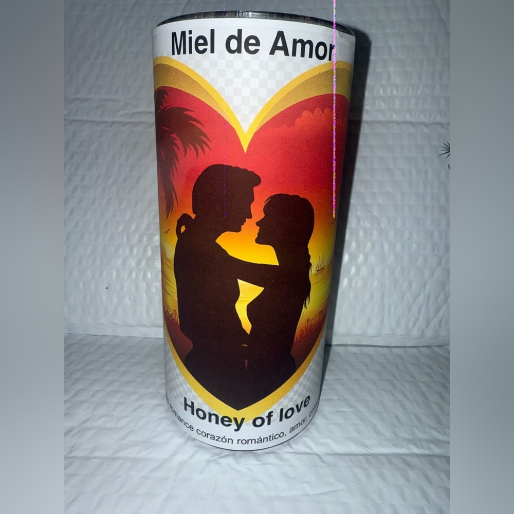 Honey of love candle